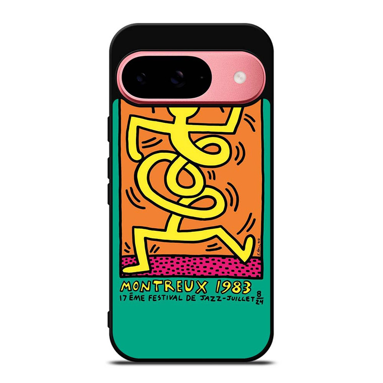 KEITH HARING MONTREUX 1983 Google Pixel 9 Case Cover