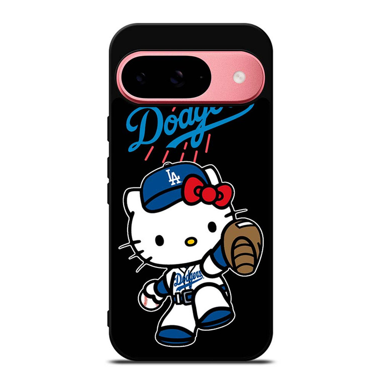 LA DODGERS HELLO KITTY BASEBALL Google Pixel 9 Case Cover
