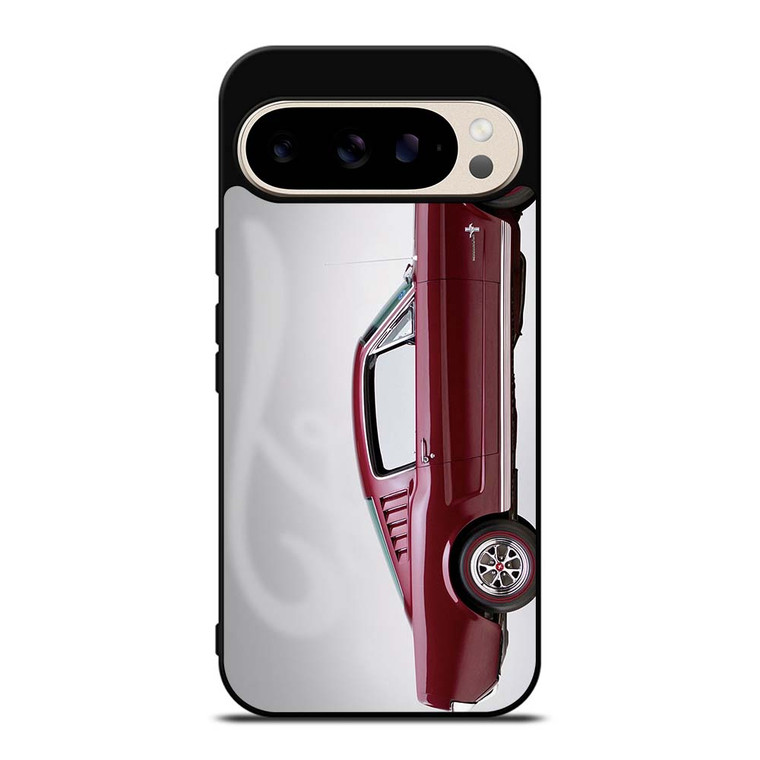 1965 FORD MUSTANG RED CAR Google Pixel 9 Pro Case Cover 1965 FORD MUSTANG RED CAR Google Pixel 9 Pro Case Cover