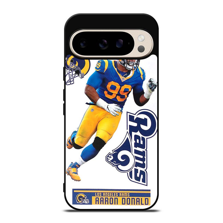 AARON DONALD LOS ANGELES RAMS NFL Google Pixel 9 Pro Case Cover AARON DONALD LOS ANGELES RAMS NFL Google Pixel 9 Pro Case Cover