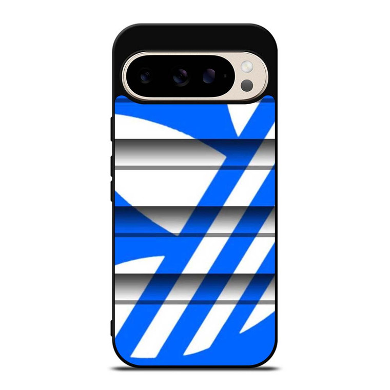ADIDAS SLICED LOGO BLUE  Google Pixel 9 Pro Case Cover