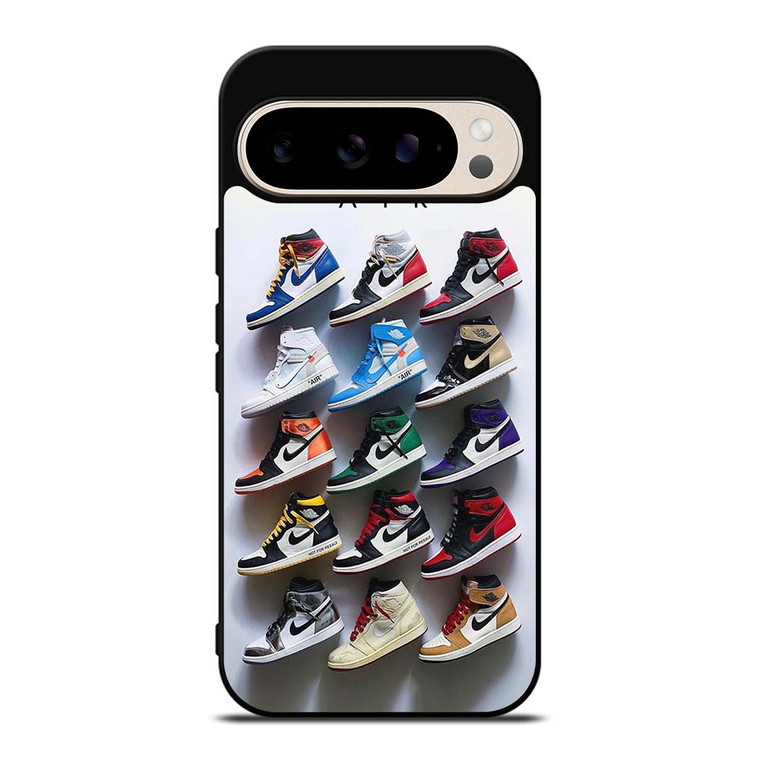 AIR JORDAN NIKE COLLAGE Google Pixel 9 Pro Case Cover
