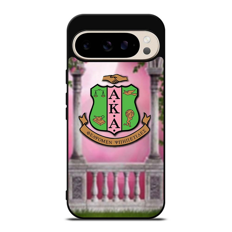 AKA PINK AND GREEN LOGO Google Pixel 9 Pro Case Cover AKA PINK AND GREEN LOGO Google Pixel 9 Pro Case Cover