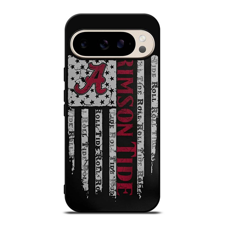 ALABAMA CRIMSON TIDE FLAG MLS Google Pixel 9 Pro Case Cover