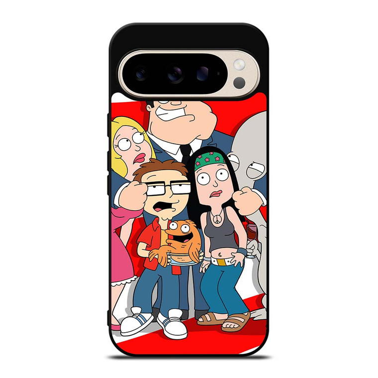 AMERICAN DAD USA FLAG Google Pixel 9 Pro Case Cover