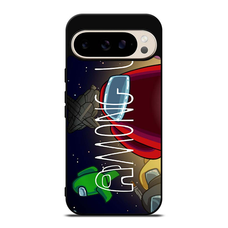 AMONG US GAME LOGO Google Pixel 9 Pro Case Cover AMONG US GAME LOGO Google Pixel 9 Pro Case Cover