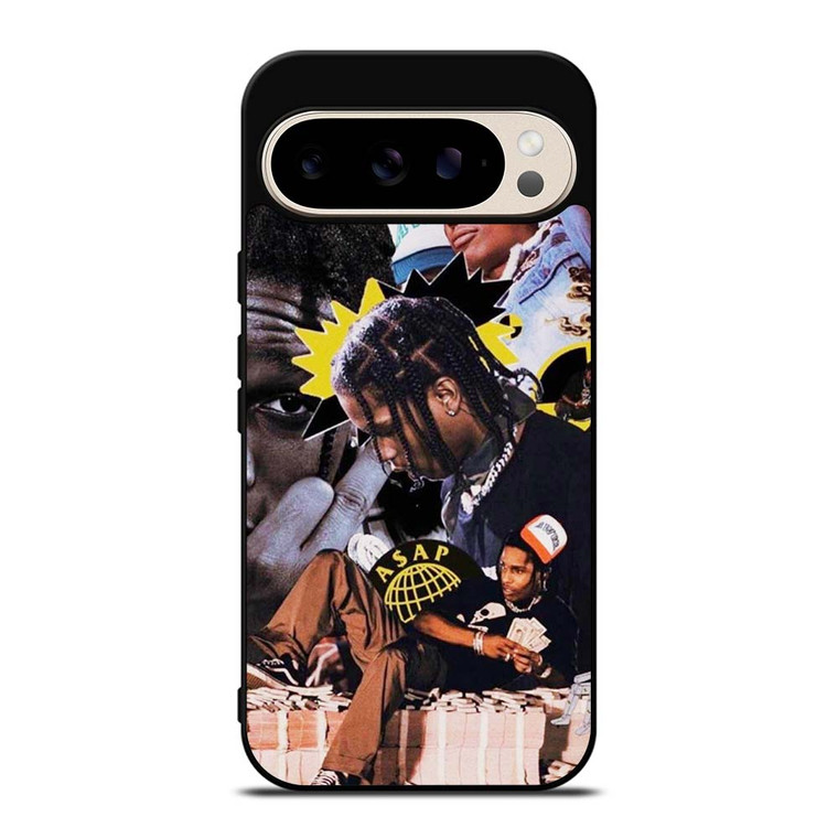 ASAP ROCKY RAPPER COLLAGE Google Pixel 9 Pro Case Cover ASAP ROCKY RAPPER COLLAGE Google Pixel 9 Pro Case Cover