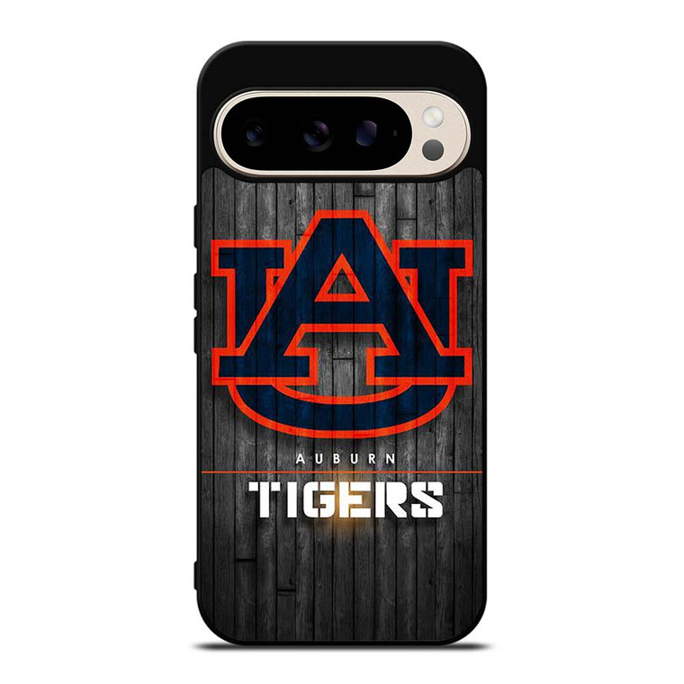 AUBURN TIGERS WOODEN LOGO Google Pixel 9 Pro Case Cover AUBURN TIGERS WOODEN LOGO Google Pixel 9 Pro Case Cover