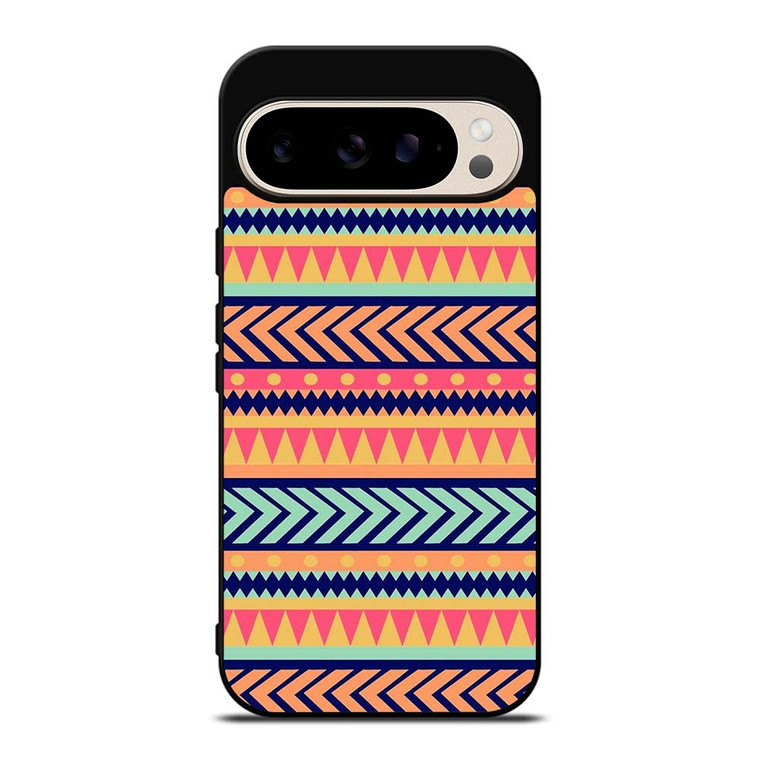 AZTEC TRIBAL PATTERN Google Pixel 9 Pro Case Cover AZTEC TRIBAL PATTERN Google Pixel 9 Pro Case Cover