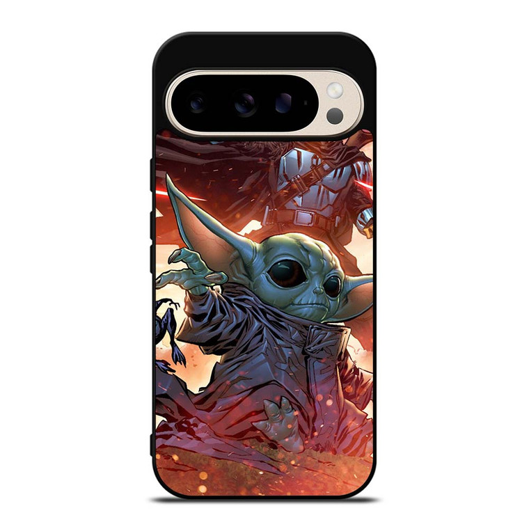 BABY YODA AND THE MANDALORIAN STAR WARS Google Pixel 9 Pro Case Cover