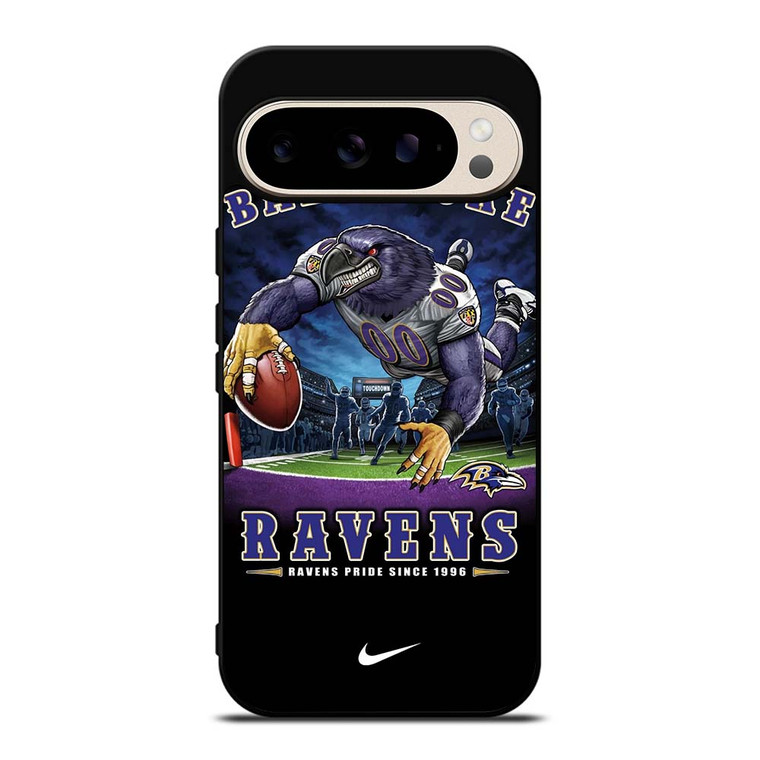 BALTIMORE RAVENS NFL ART Google Pixel 9 Pro Case Cover