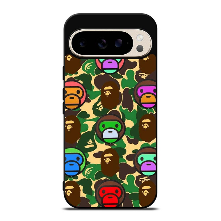 BAPE BABY MILO CAMO Google Pixel 9 Pro Case Cover BAPE BABY MILO CAMO Google Pixel 9 Pro Case Cover
