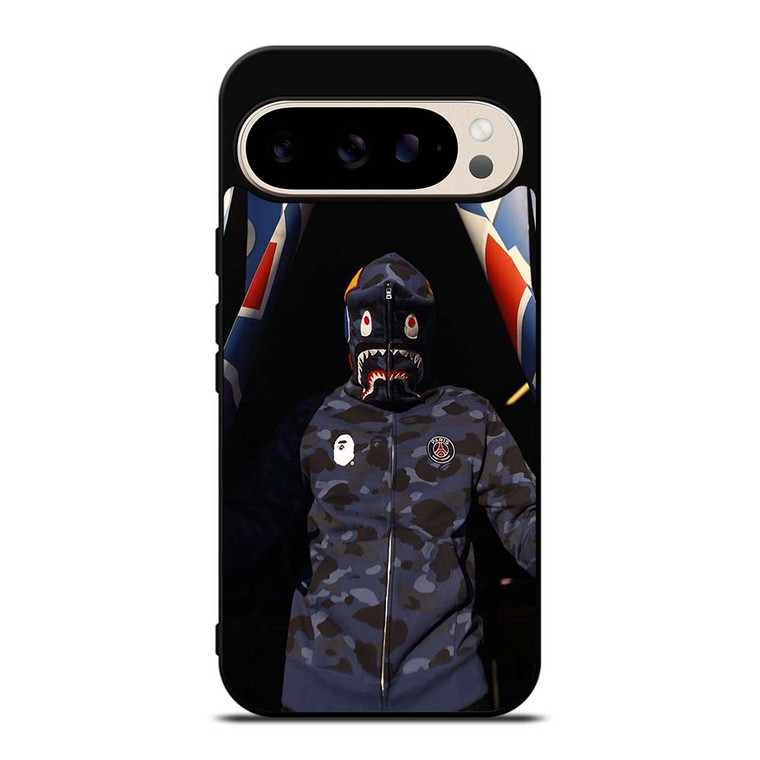 BAPE CAMO SHARK PARIS SAINT GERMAIN Google Pixel 9 Pro Case Cover