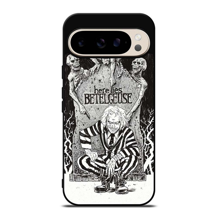 BEETLEJUICE TIM BURTON ART Google Pixel 9 Pro Case Cover