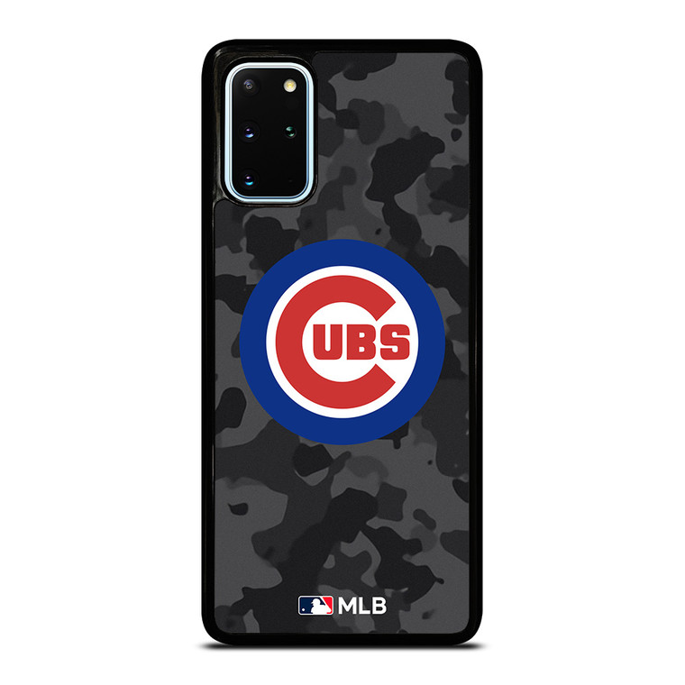 CHICAGO CUBS BASEBALL BLACK CAMO Samsung Galaxy S20 Plus Case Cover