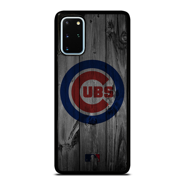 CHICAGO CUBS BASEBALL MLB WOOD LOGO Samsung Galaxy S20 Plus Case Cover