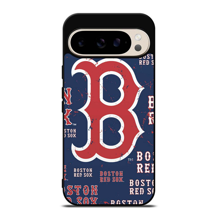 BOSTON RED SOX LOGO COLLAGE Google Pixel 9 Pro Case Cover