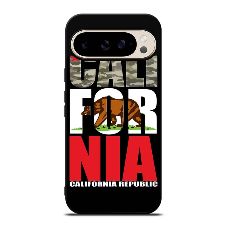 CALIFORNIA REPUBLIC CAMO SYMBOL Google Pixel 9 Pro Case Cover