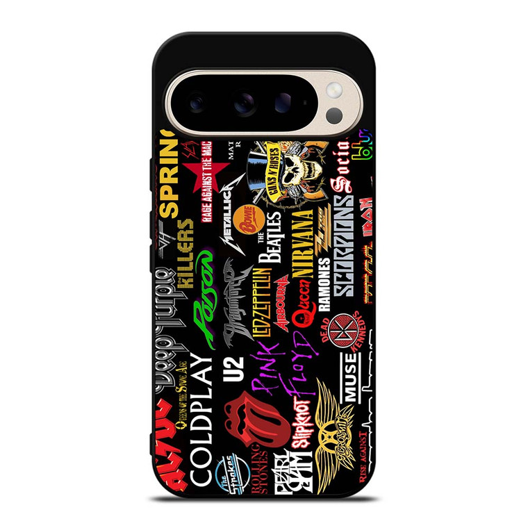 CLASSIC ROCK BAND COLLAGE Google Pixel 9 Pro Case Cover
