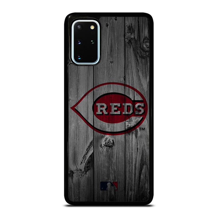 CINCINNATI REDS BASEBALL MLB WOOD LOGO Samsung Galaxy S20 Plus Case Cover