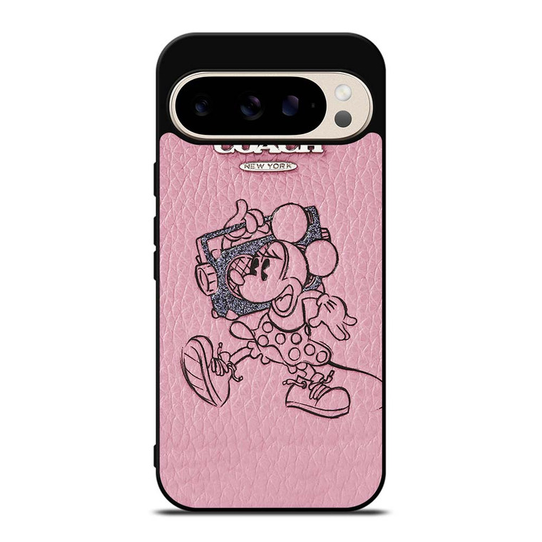 COACH MINNIE MOUSE PINK Google Pixel 9 Pro Case Cover