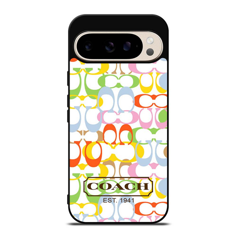 COACH NEW YORK COLORFUL Google Pixel 9 Pro Case Cover