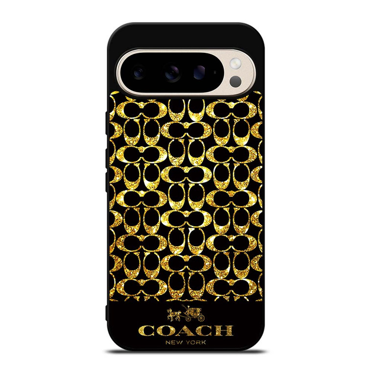 COACH NEW YORK GOLD Google Pixel 9 Pro Case Cover
