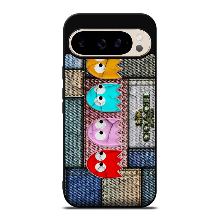 COACH NEW YORK PAC MAN Google Pixel 9 Pro Case Cover