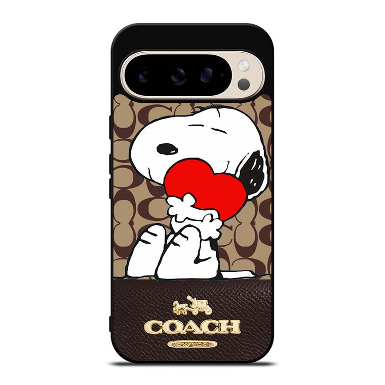 COACH NEW YORK SNOOPY Google Pixel 9 Pro Case Cover
