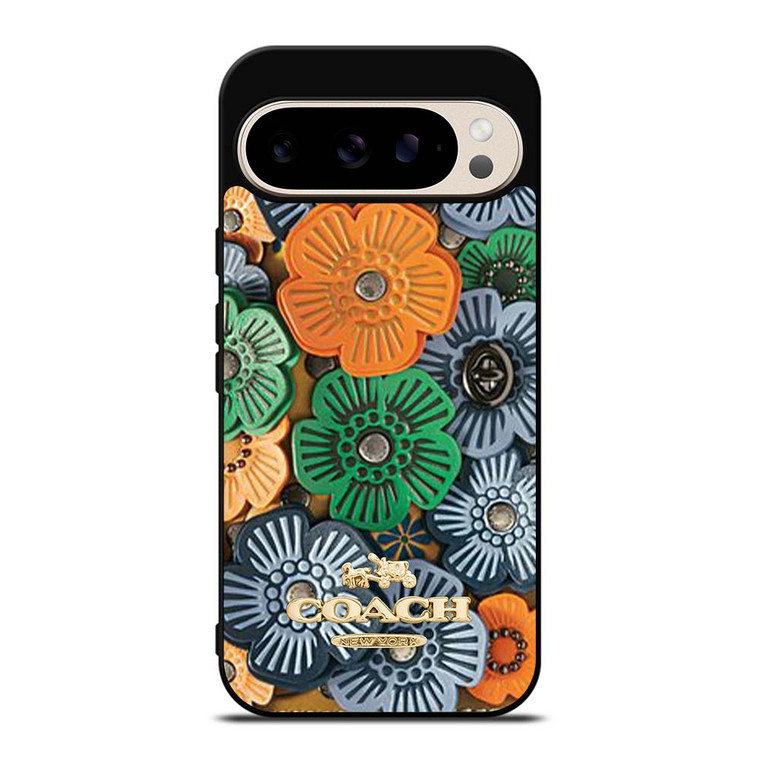 COACH NEW YORK TEA ROSE Google Pixel 9 Pro Case Cover