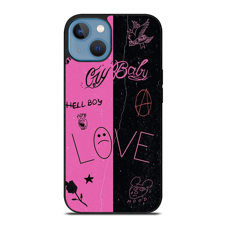 LIL PEEP LOVE PINK iPhone 13 Case Cover LIL PEEP LOVE PINK iPhone 13 Case Cover
