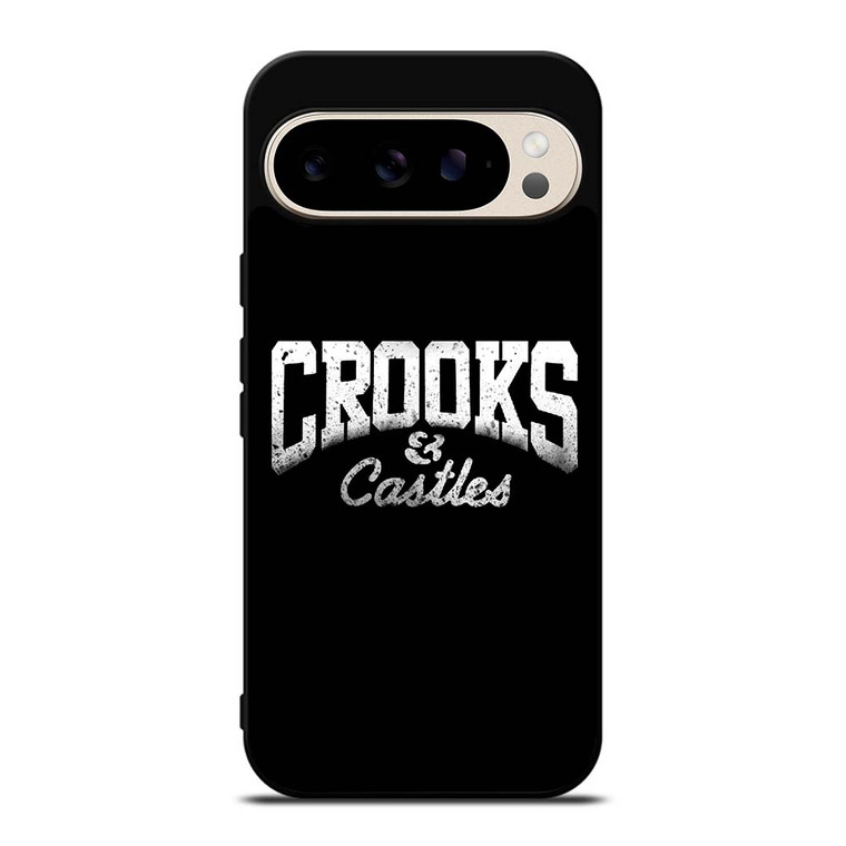 CROOKS AND CASTLES LOGO BLACK Google Pixel 9 Pro Case Cover
