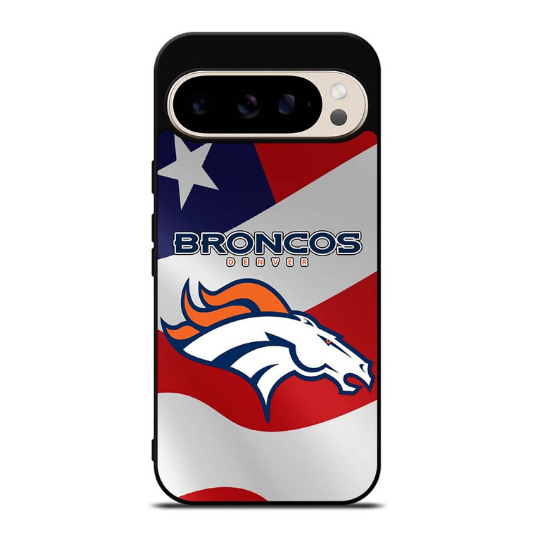 DENVER BRONCOS LOGO FOOTBALL Google Pixel 9 Pro Case Cover
