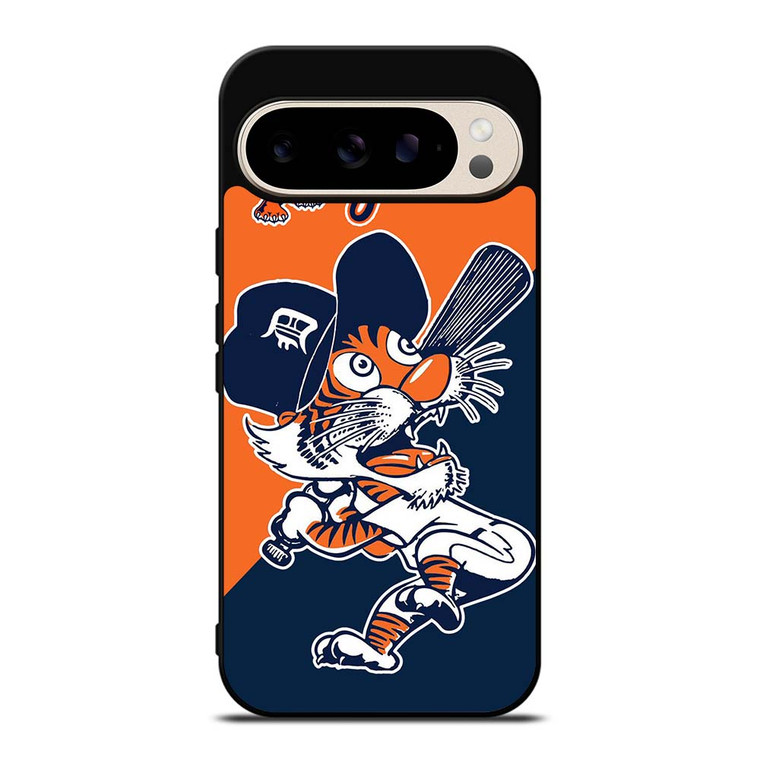 DETROIT TIGERS MASCOT MLB LOGO Google Pixel 9 Pro Case Cover
