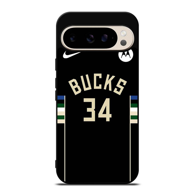GIANNIS ANTETOKOUNMPU MILWAUKEE BUCKS KIT Google Pixel 9 Pro Case Cover