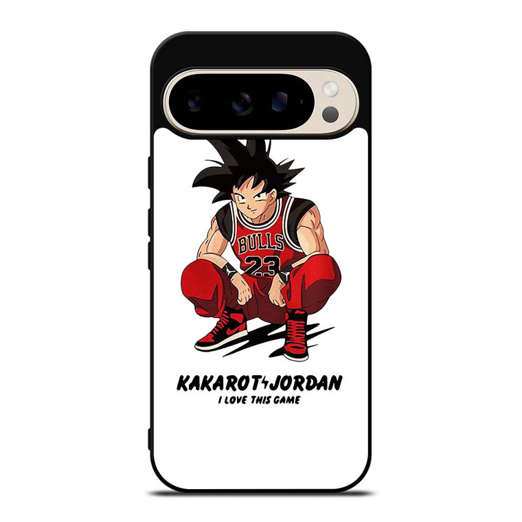 GOKU CHICAGO BULLS KAKAROT JORDAN Google Pixel 9 Pro Case Cover