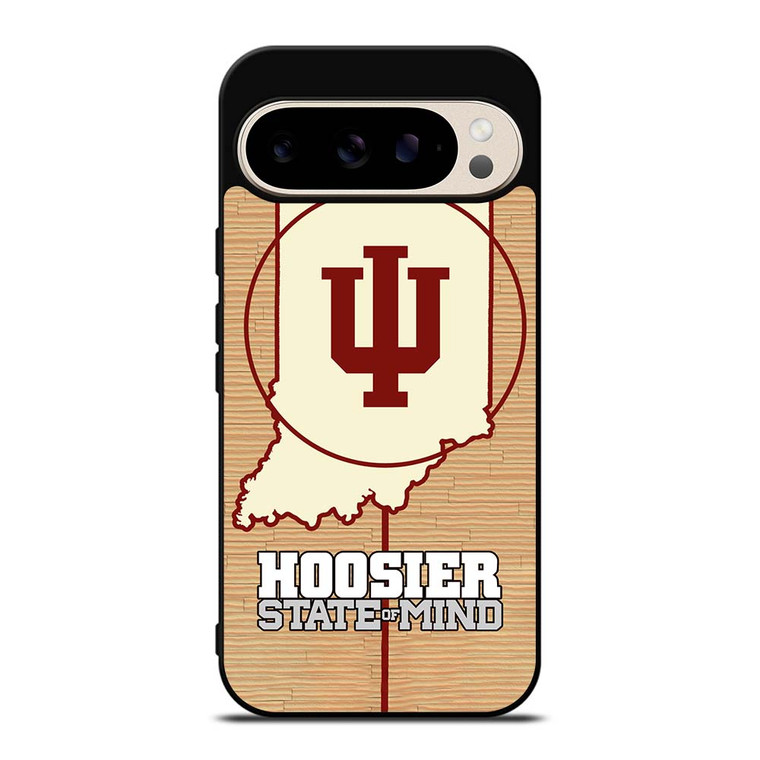 HOOSIER STATE OF MIND INDIANA WOODEN LOGO Google Pixel 9 Pro Case Cover