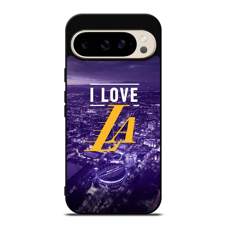 I LOVE LA LAKERS NBA LOGO Google Pixel 9 Pro Case Cover