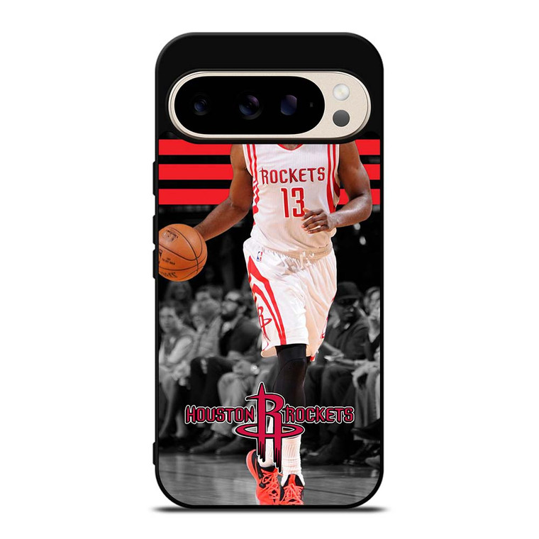 JAMES HARDEN 13 HOUSTON ROCKETS NBA Google Pixel 9 Pro Case Cover
