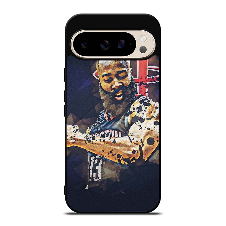 JAMES HARDEN HOUSTON ROCKET ART Google Pixel 9 Pro Case Cover