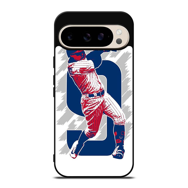 JAVIER BAEZ CHICAGO CUBS ART Google Pixel 9 Pro Case Cover