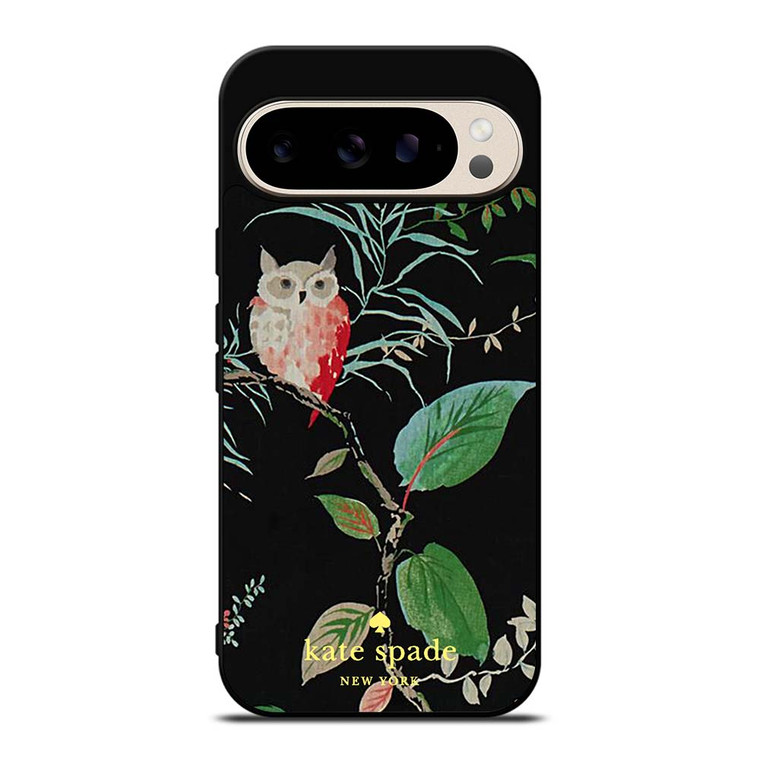 KATE SPADE OWLISH BLACK Google Pixel 9 Pro Case Cover