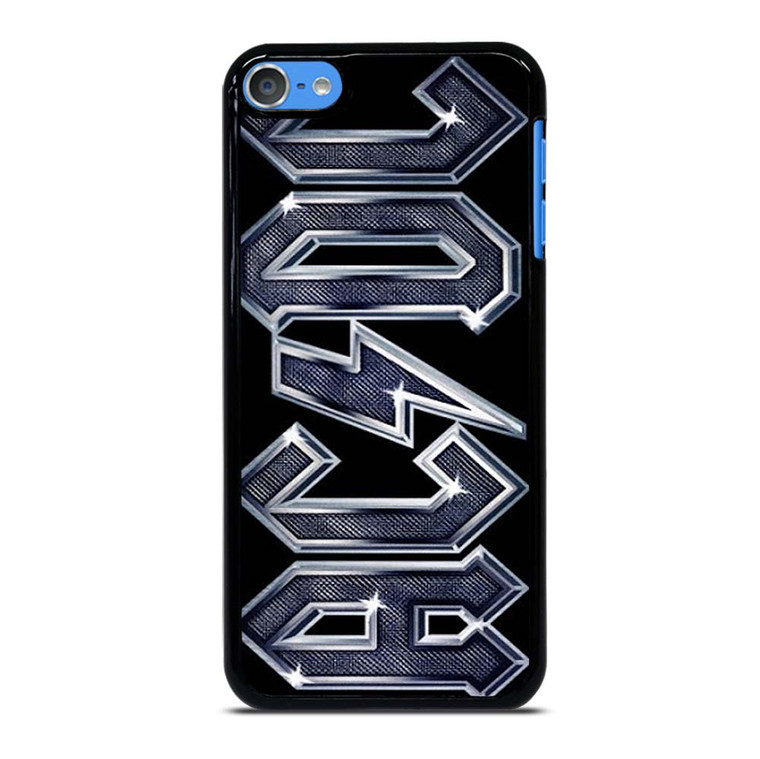 ACDC METAL CARBON LOGO iPod Touch 7 Case Cover