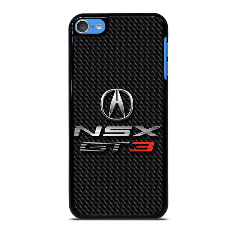 ACURA NSX GT3 LOGO CARBON iPod Touch 7 Case Cover