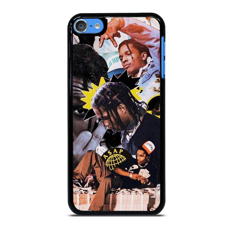 ASAP ROCKY RAPPER COLLAGE iPod Touch 7 Case Cover