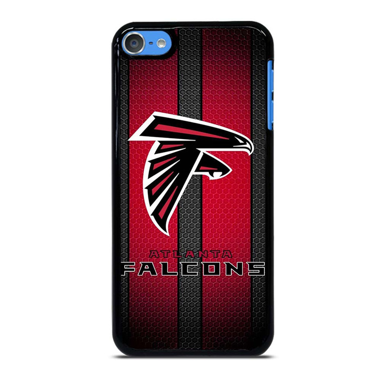 ATLANTA FALCONS METAL LOGO NFL iPod Touch 7 Case Cover