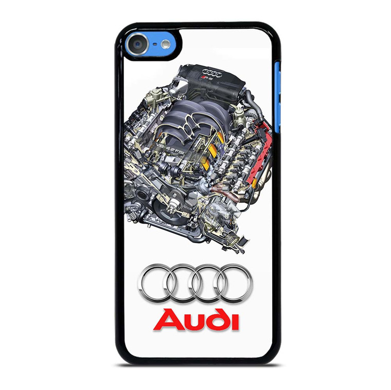 AUDI V8 FSI ENGINE LOGO iPod Touch 7 Case Cover