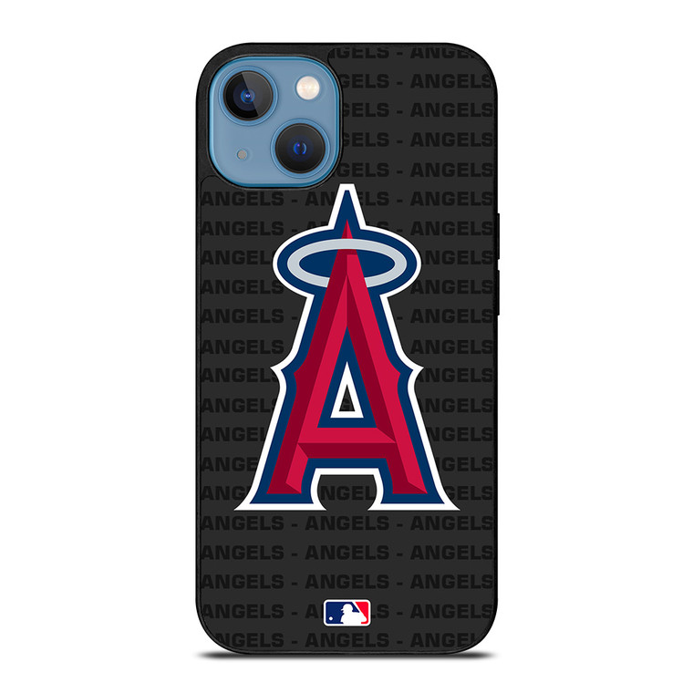LOS ANGELES ANGELS BASEBALL BLACK iPhone 13 Case Cover