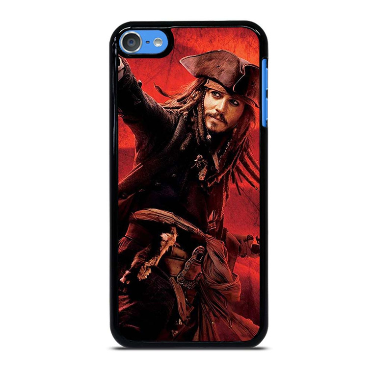 CAPTAIN JACK PIRATES OF THE CARIBBEAN POSTER iPod Touch 7 Case Cover