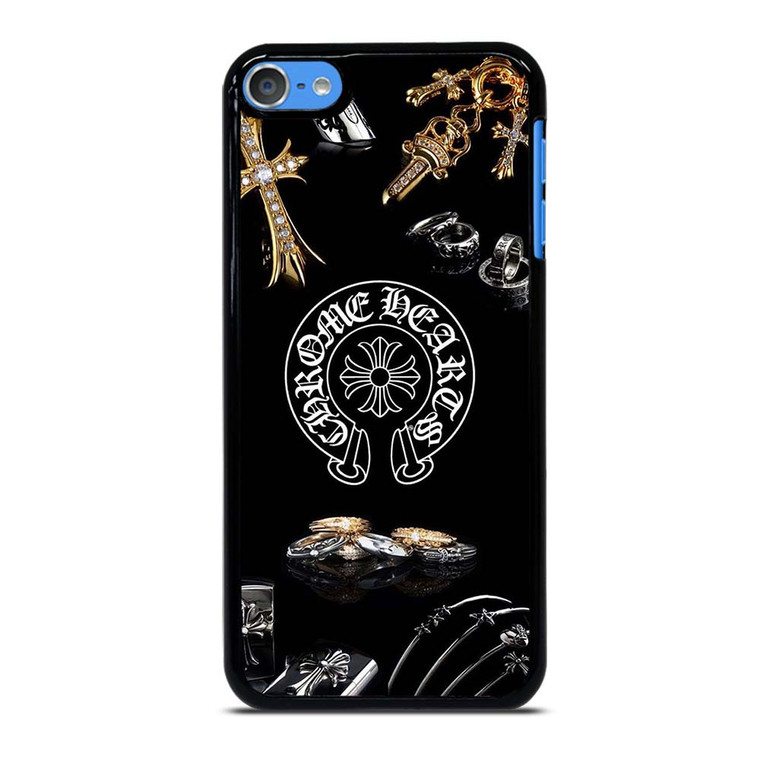 CHROME HEARTS METAL LOGO iPod Touch 7 Case Cover